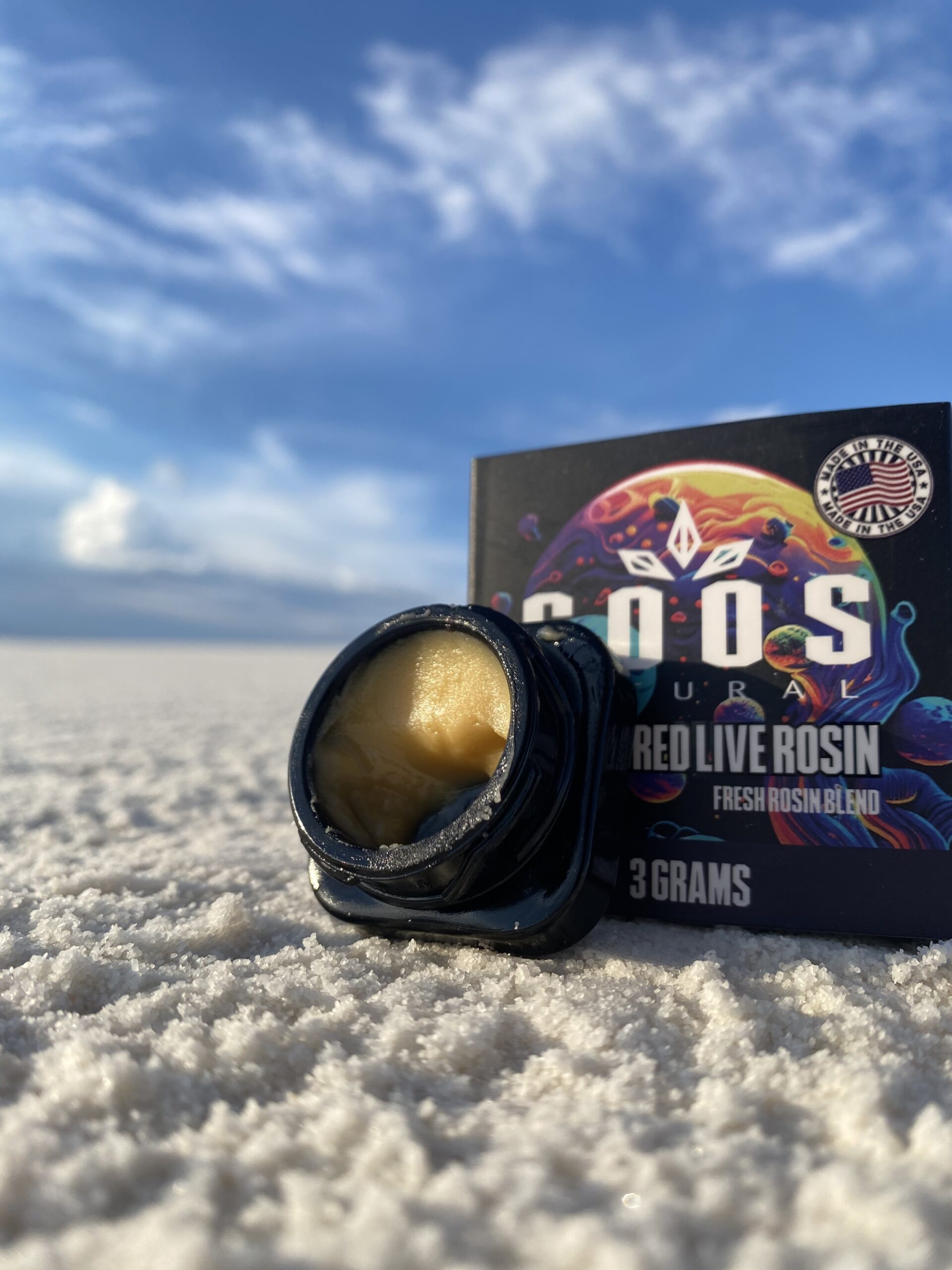 Ultra Potency Solvent-less Cold Cured Live Rosin - 3000MG -Northern Light-Indica - Image 2