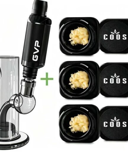 Bong Dab with 3Jars Each Mix Strain Bundle